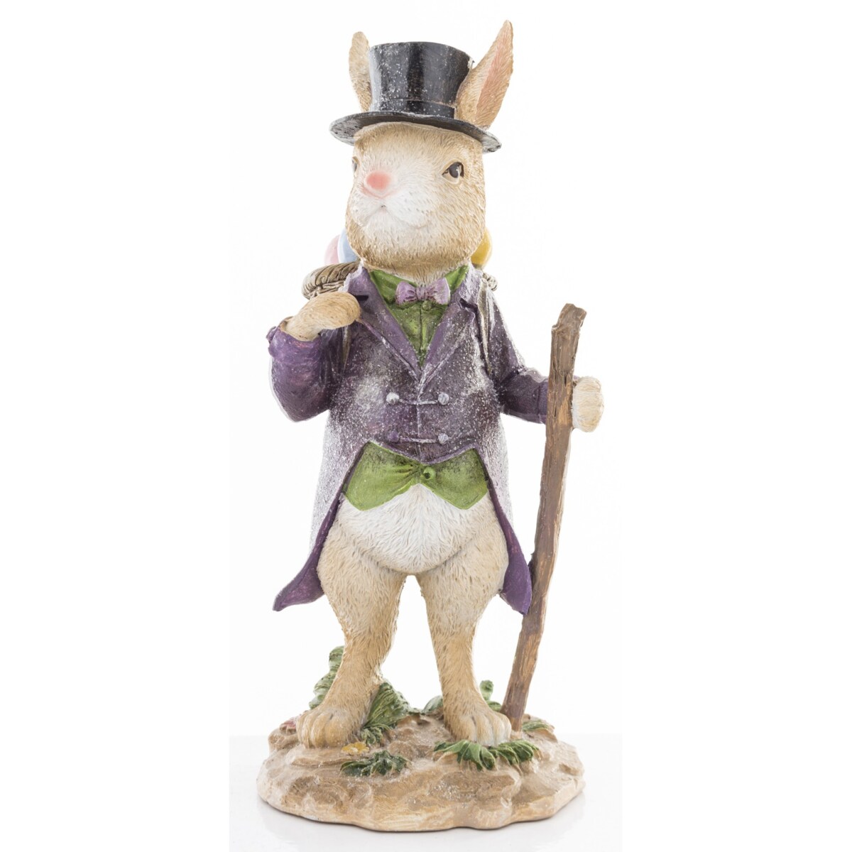 Dekoracja - Królik wędrowiec 23x10x12 cm VAGABONDO