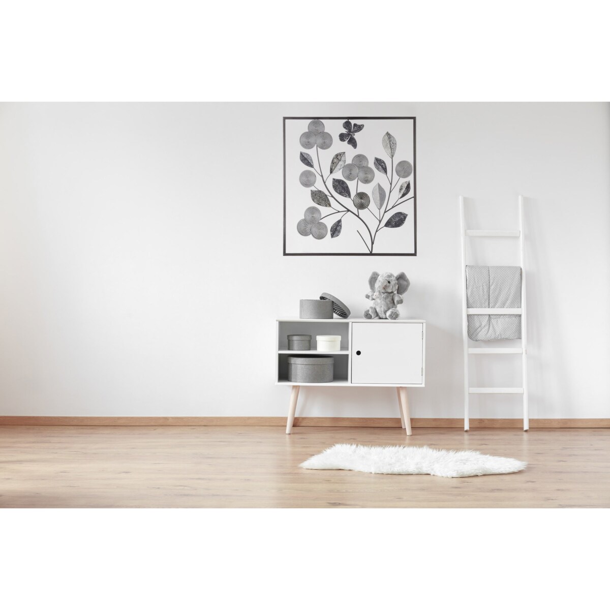 Obraz metaloplastyczny z motywem kwiatów, Atmosphera