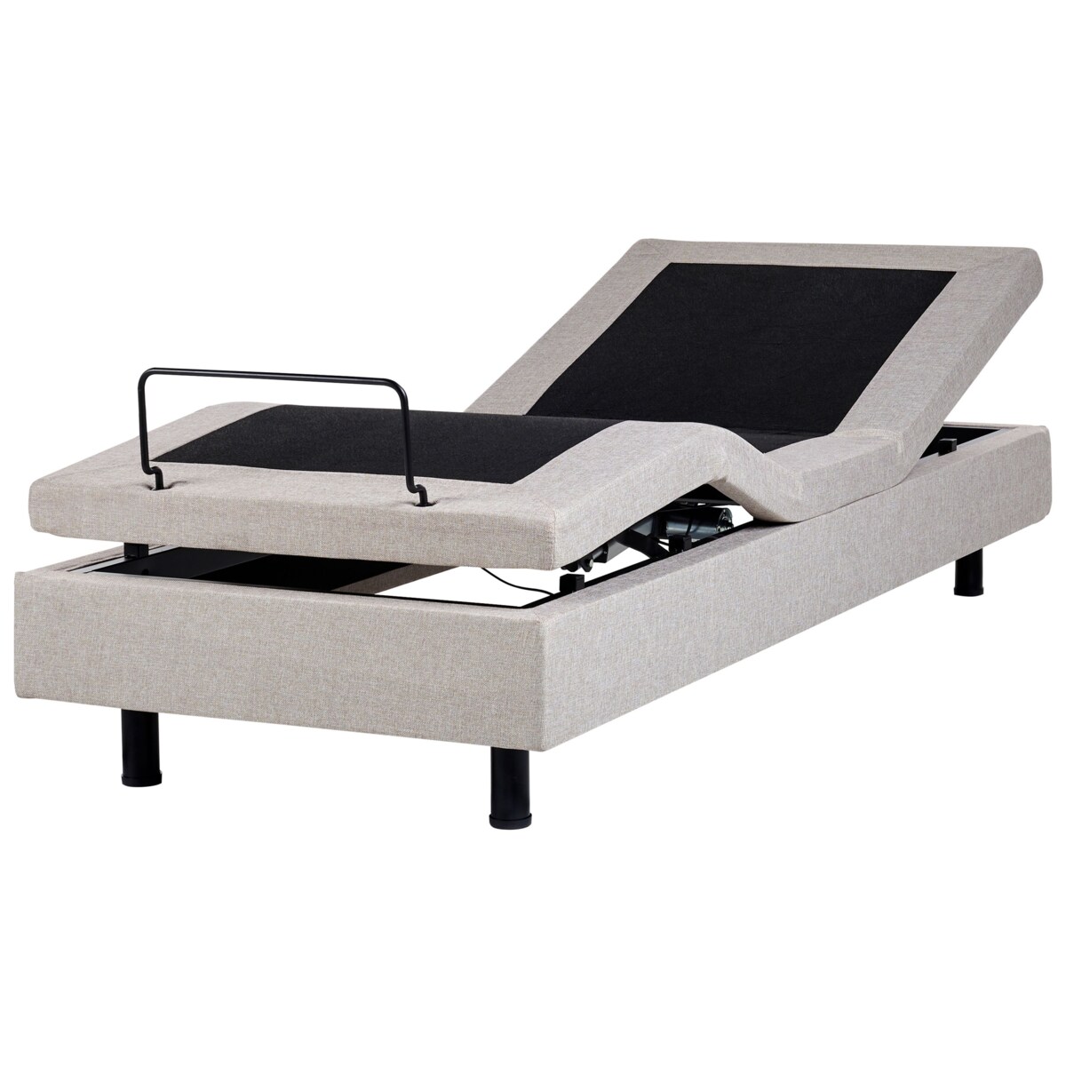 Łóżko regulowane bez zagłówka DUKE 90 x 200 cm Beżowy