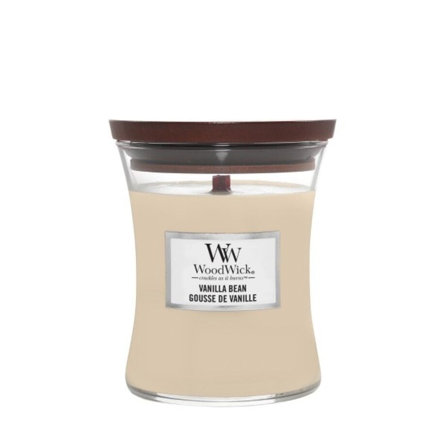 WoodWick świeca średnia VANILLA BEAN