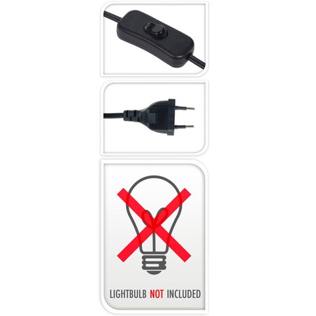 Lampa stojąca na drewnianych nogach, wys. 29 cm