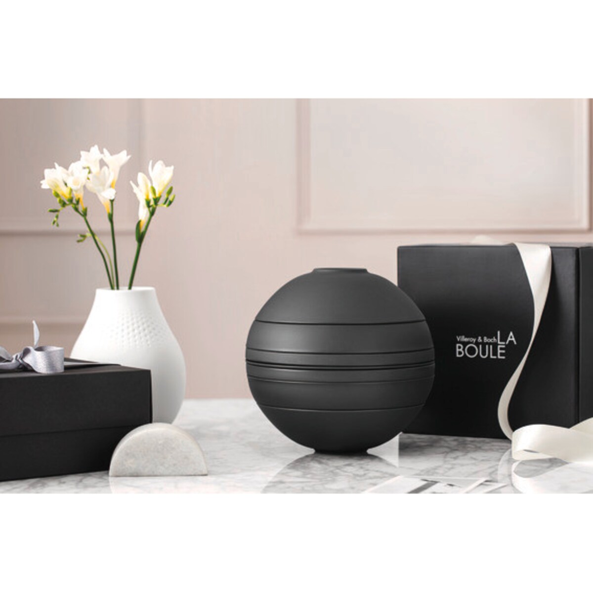 Zestaw naczyń Iconic La Boule czarny, Villeroy & Boch