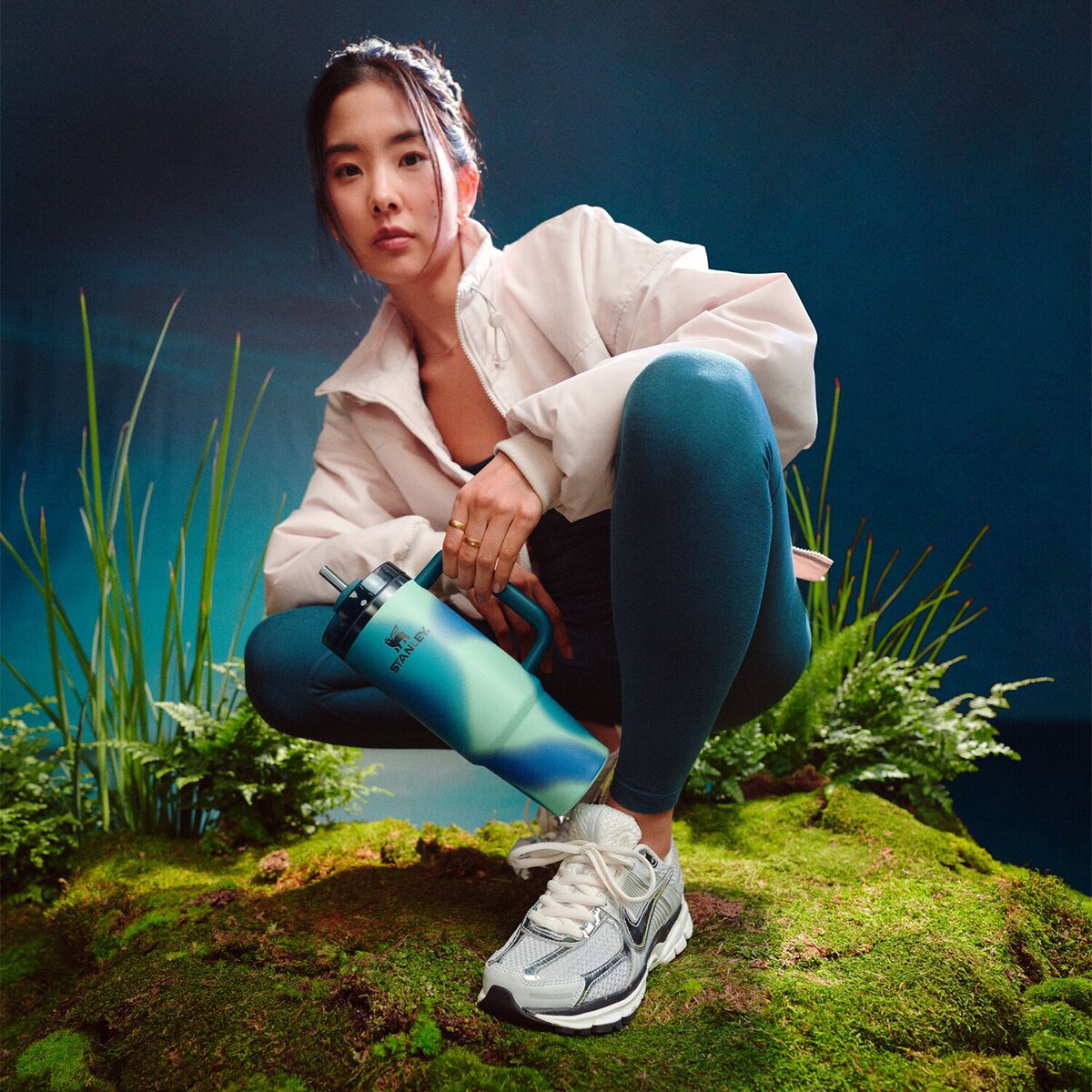 Stanley Quencher® H2.O FlowState™ 1.18L Coastal Teal Motion