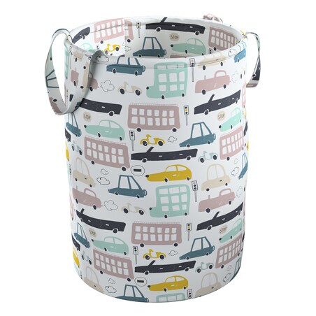 Kosz na zabawki Tobi, kolorowy, 30x40cm, Magic Collection