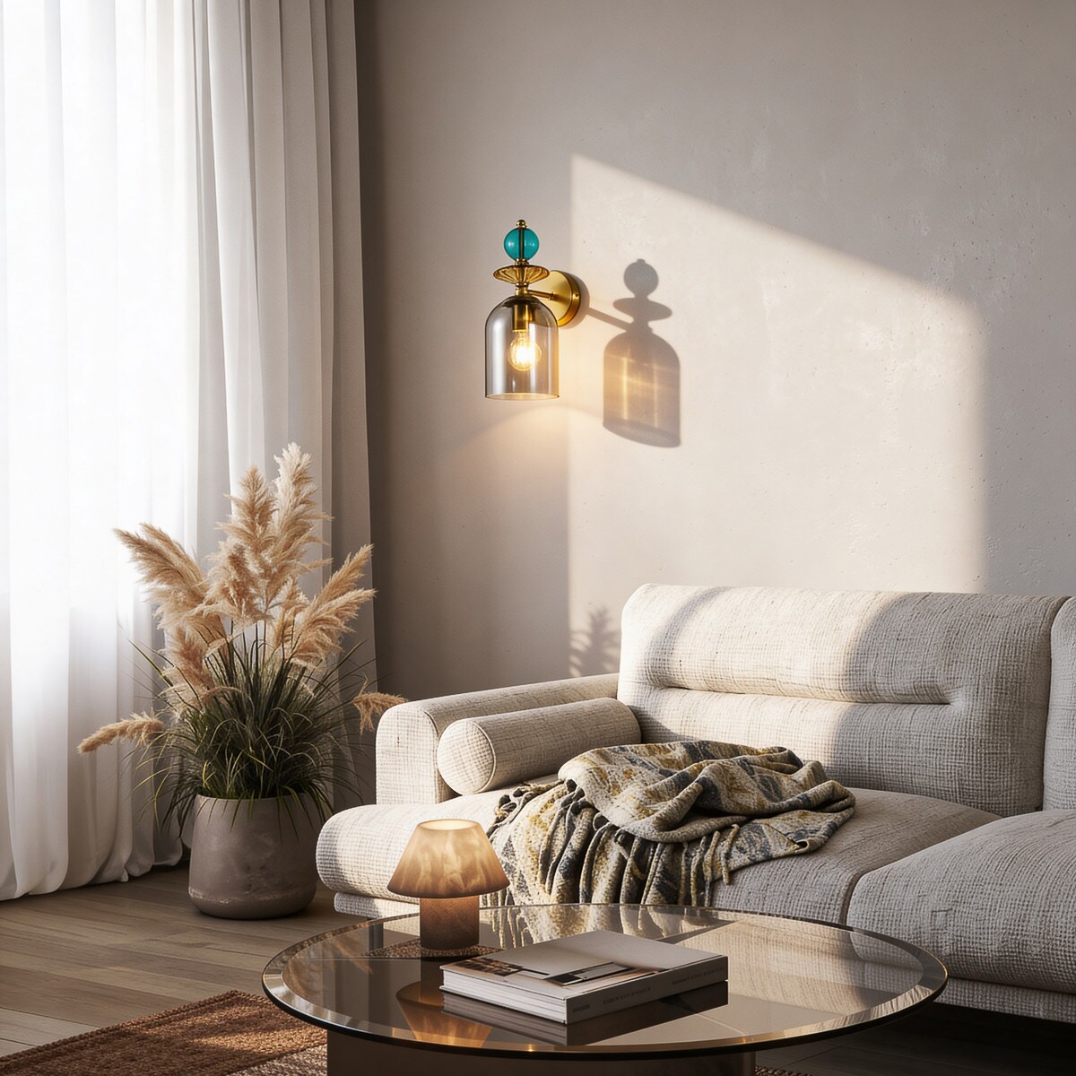 Kinkiet Light Prestige Tropea dymny 1 x E27 1 szt.