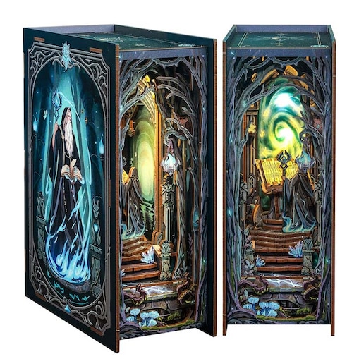 Miniaturowy domek Book Nook - Wrota magii - CuteBee