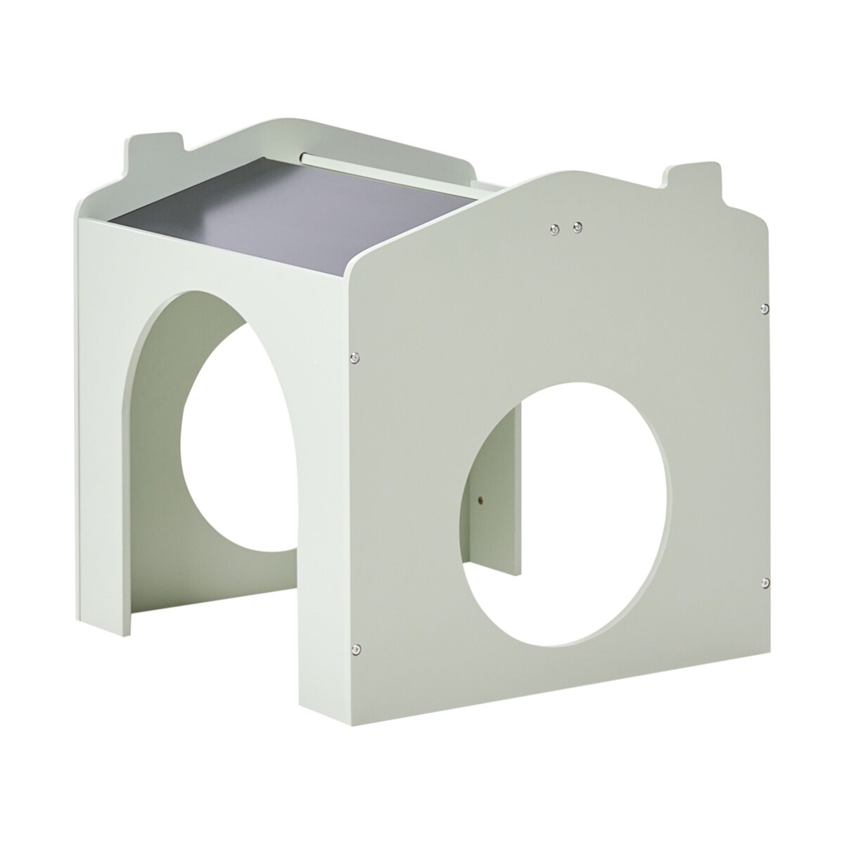 Stół z krzesłami dla dzieci QUILPIE Jasnozielony