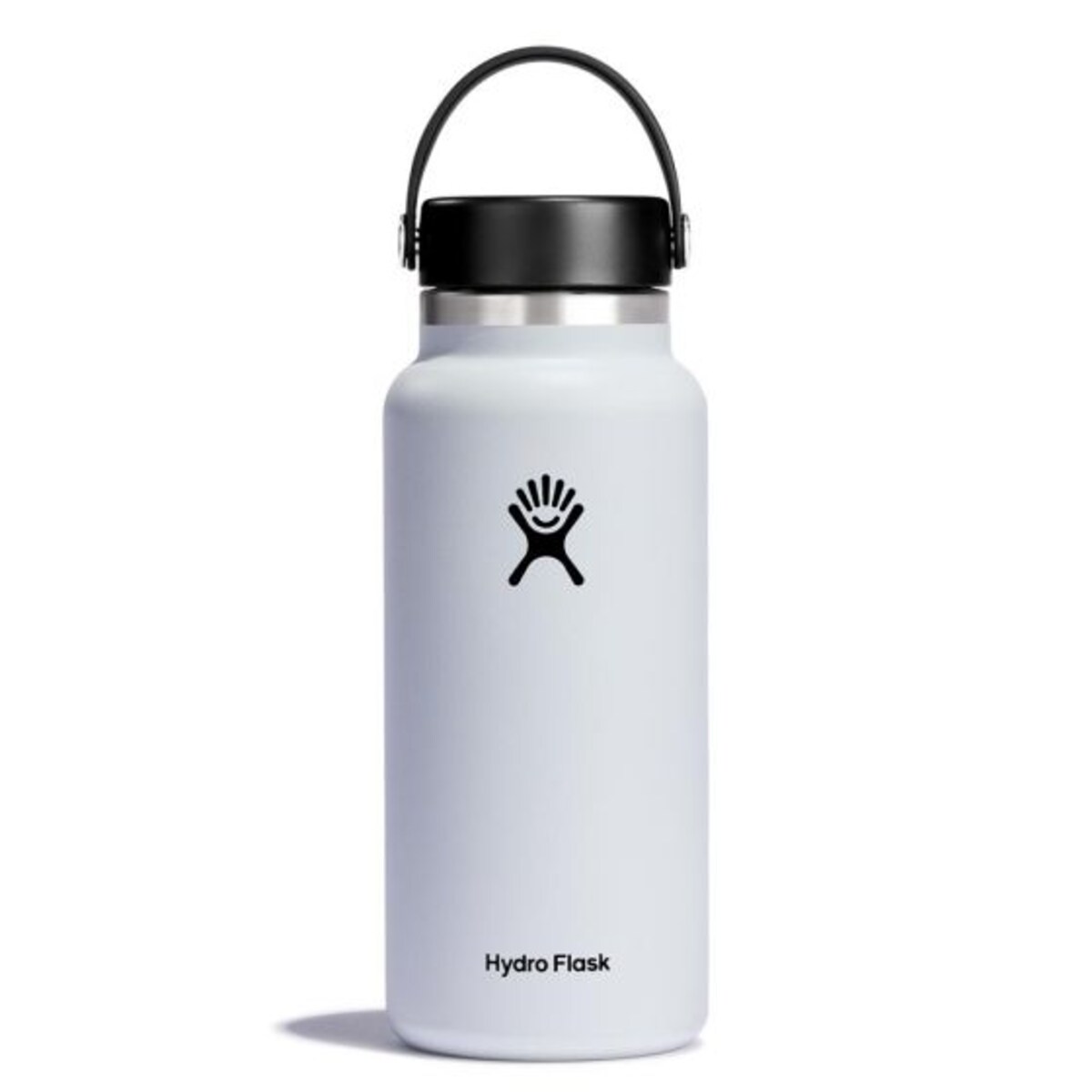 Butelka termiczna (biała) Wide Mouth Flex Cap Hydro Flask