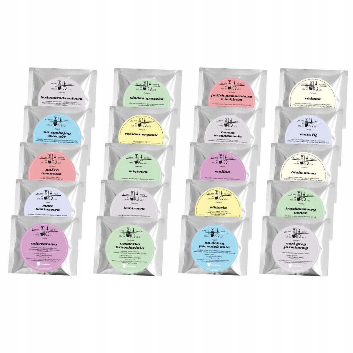 ŚWIĄTECZNY ZESTAW PREZENTOWY HERBATY PREMIUM MIX 20 RÓŻNYCH SMAKÓW PREZENT UPOMINEK POD CHOINKĘ NA ŚWIĘTA GWIAZDKĘ MIKOŁAJA BOŻE NARODZENIE DLA KOBIETY FACETA MĘŻCZYZNY