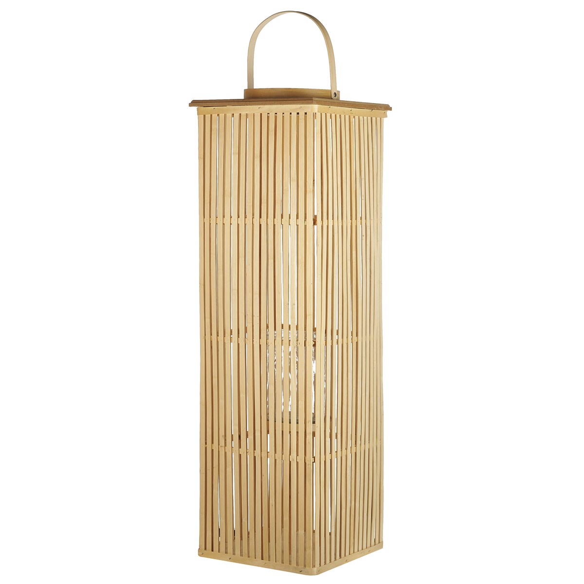 Lampion BALABAC Bambus 88 cm Jasnobrązowy