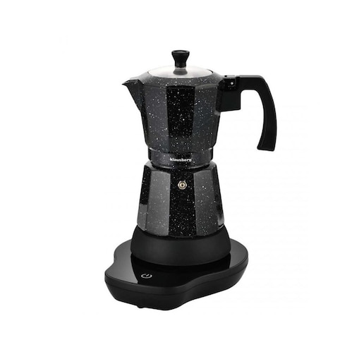 Kawiarka elektryczna espresso Zaparzacz do kawy 300ml czarna 500W KLAUSBERG