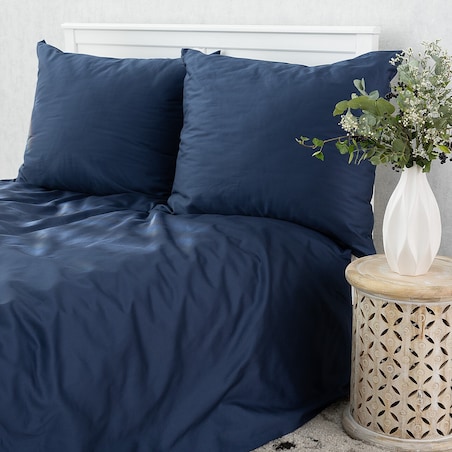 Pościel z satyny bawełnianej Denim 220x200 cm, 220x200 cm