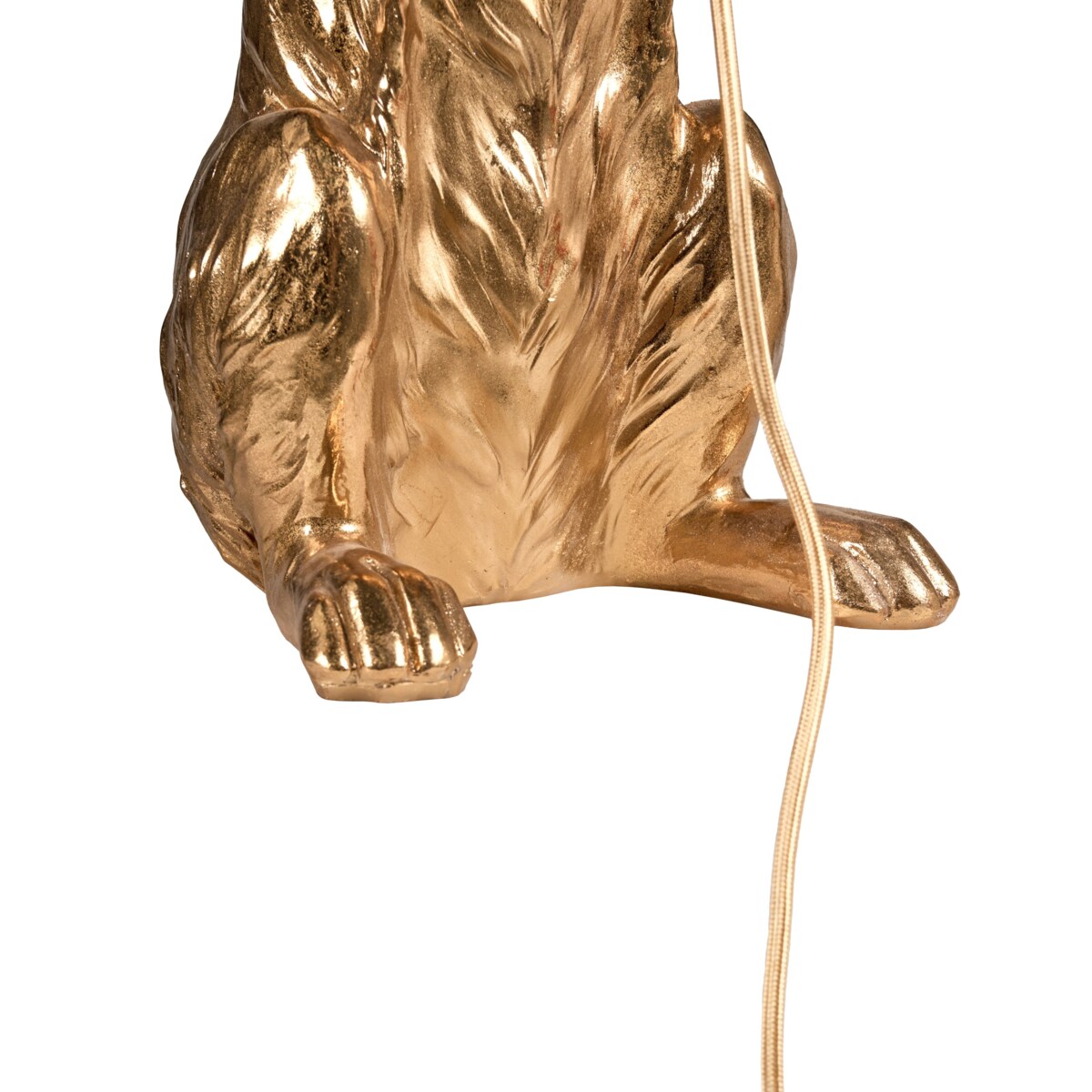 Lampa stołowa Królik BUGS Złoty