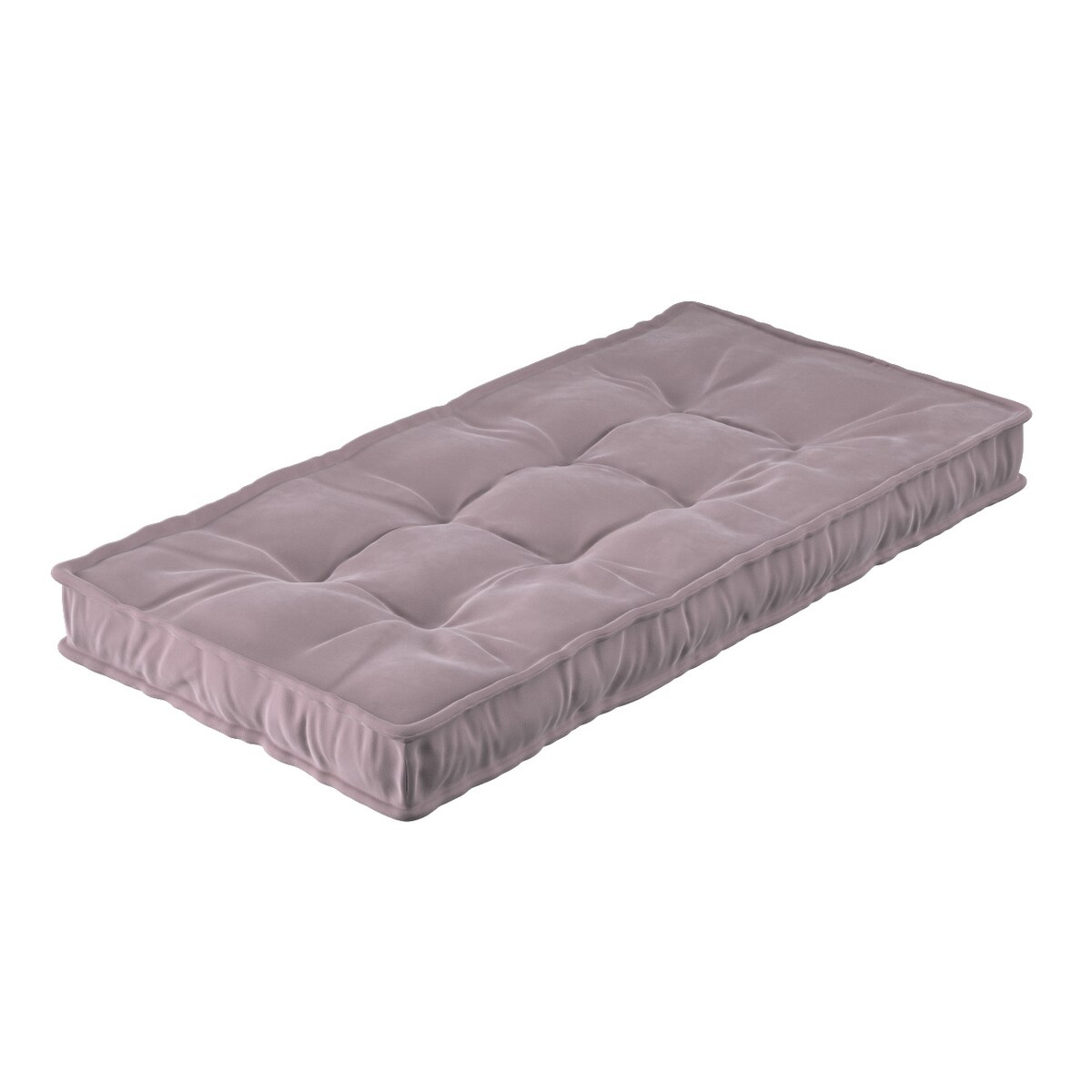 Materac francuski, zgaszony róż, 120x60x10cm, Posh Velvet