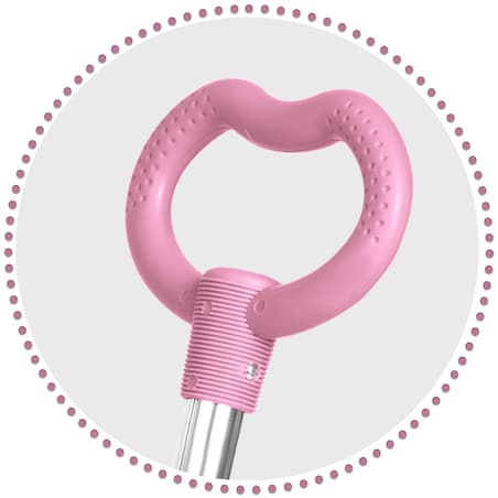 Hulajnoga trójkołowa balansowa dla dzieci 3w1 Ricokids Todi różowa