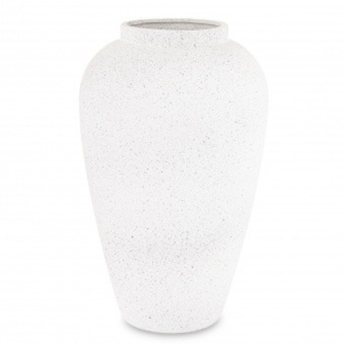 Wazon ceramiczny 37x21x21 cm MIAMI biały