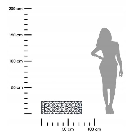 Dywan Wycieraczka Wejściowa pod Drzwi do Butów mata Ażurowa Zewnętrzna
