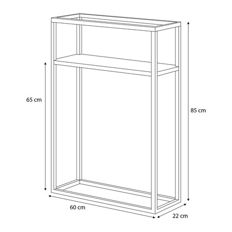 Podłużny kwietnik KS-05 P - KAJA HOME