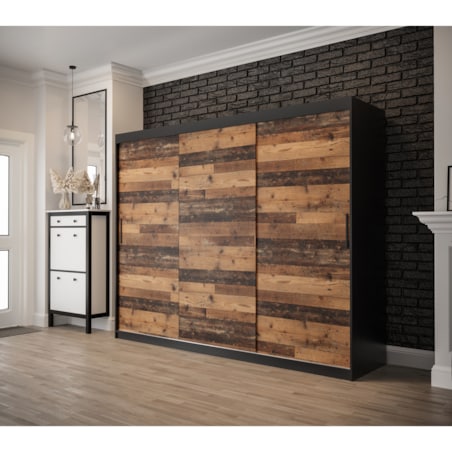 Szafa przesuwna OLDSTYLE T 250 Czarny / Old Style