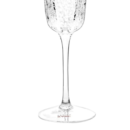 KARE kieliszek do szampana CASCATA 250ml transparentny