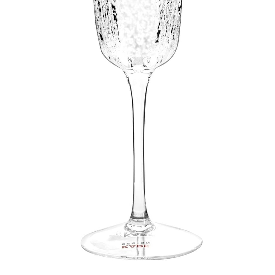KARE kieliszek do szampana CASCATA 250ml transparentny