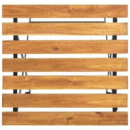 vidaXL Stolik bistro, 55x54x71 cm, lite drewno akacjowe