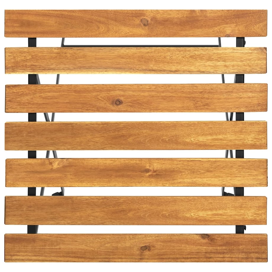 vidaXL Stolik bistro, 55x54x71 cm, lite drewno akacjowe