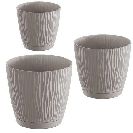 Doniczka Okrągła Z Podstawką Osłonka Domowa Ogród