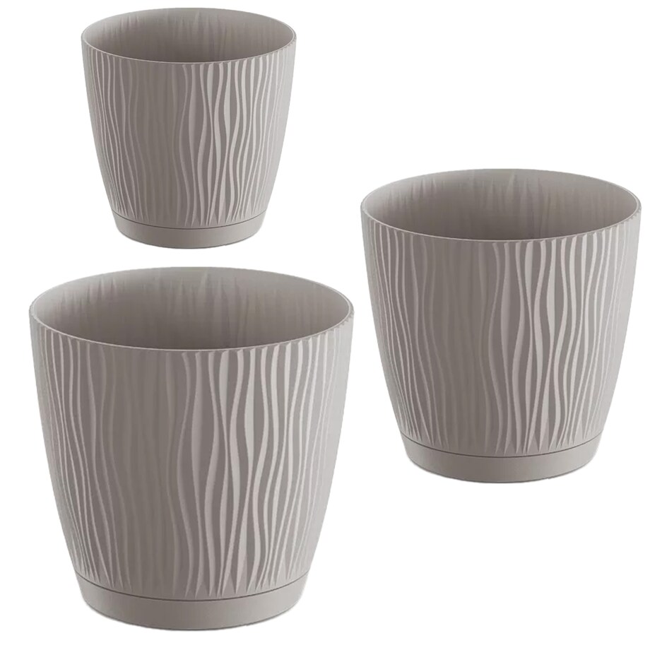 Doniczka Okrągła Z Podstawką Osłonka Domowa Ogród