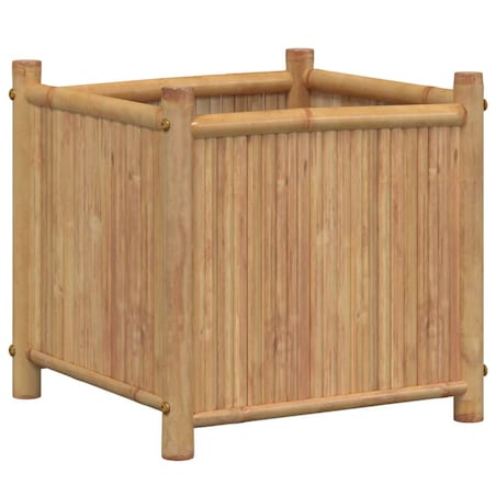 vidaXL Donica, 40x40x40 cm, bambusowa