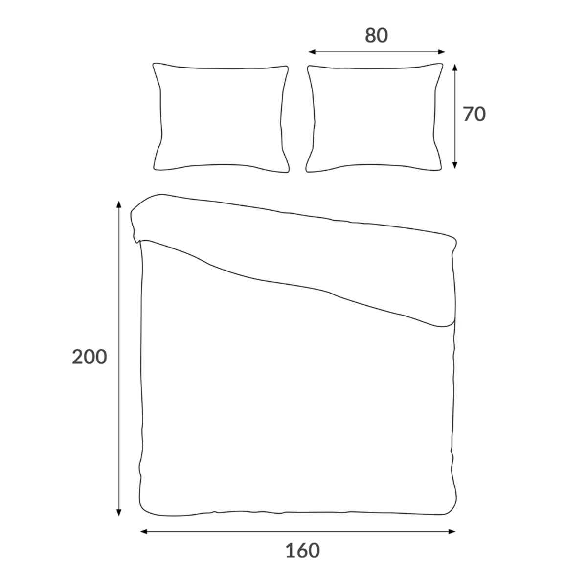 Pościel satyna bawełniana 160x200 Lunavia liście miłorzębu na niebieskim tle, Satynlove