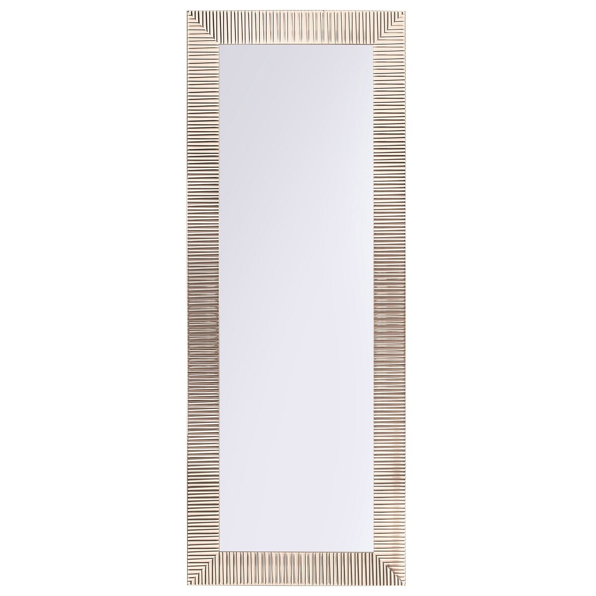 Lustro ścienne DRAVEIL 50 cm 130 cm Złoty