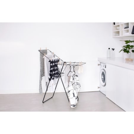 Suszarka na pranie HangOn 15m czarna 403347