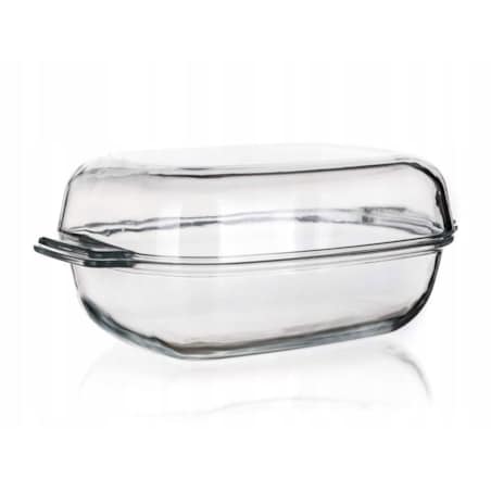 SZKLANE NACZYNIE brytfanna do pieczenia kurczaka obiadu zapiekanki 5,7L duo