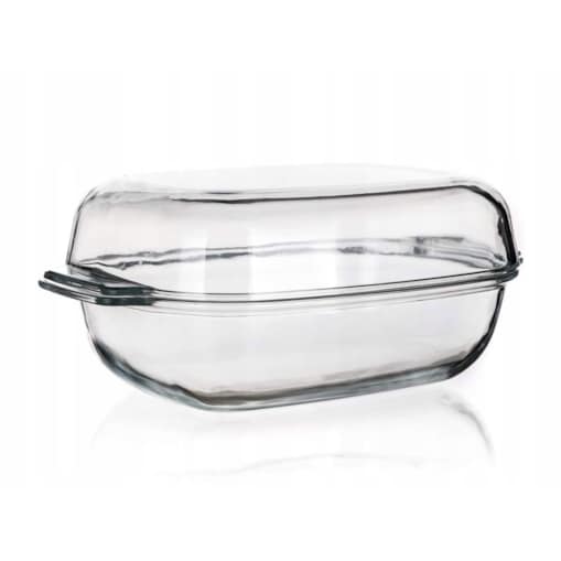 SZKLANE NACZYNIE brytfanna do pieczenia kurczaka obiadu zapiekanki 5,7L duo