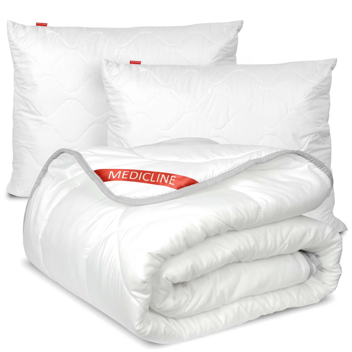 Kołdra 200X220 Antyalergiczna +2 Poduszki 70X80 Cm