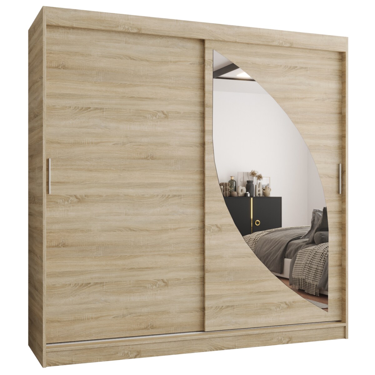 Szafa przesuwna MILO 200 sonoma