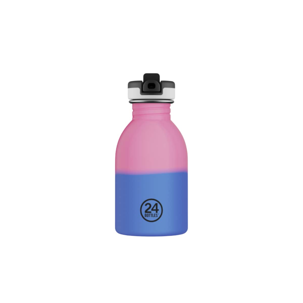 24BOTTLES REactive butelka na wodę dla dzieci 250 ml, Pink / Blue