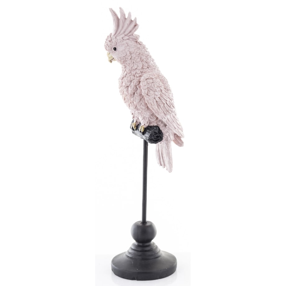 Dekoracja - papuga 27x7x7 cm PAPPAGALLO-2 różowa small