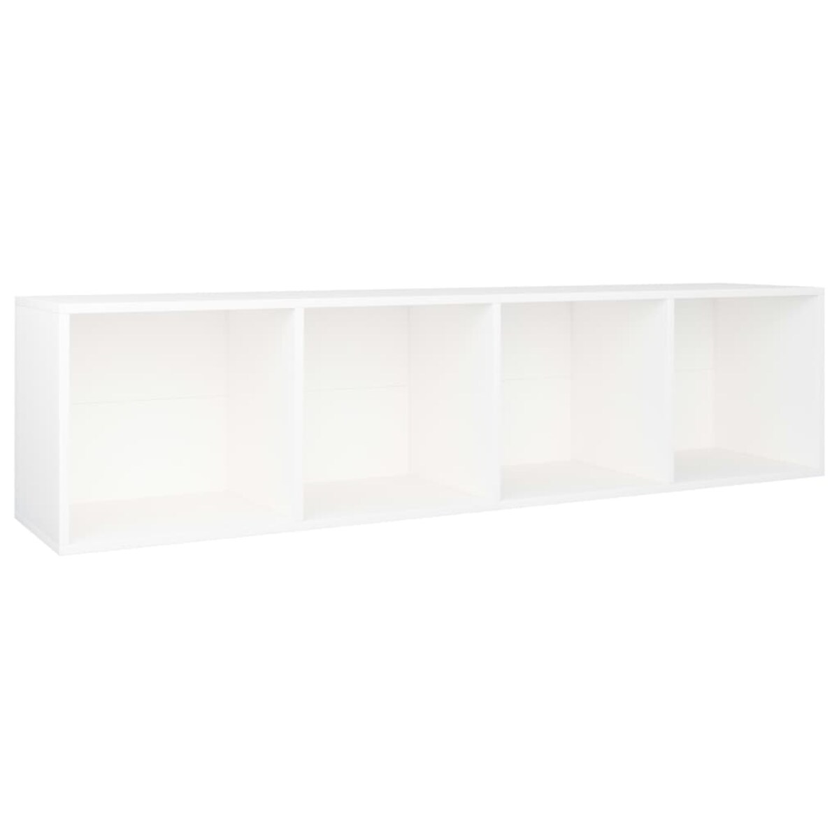 vidaXL Regał na książki, biały, 36x30x143 cm, materiał drewnopochodny