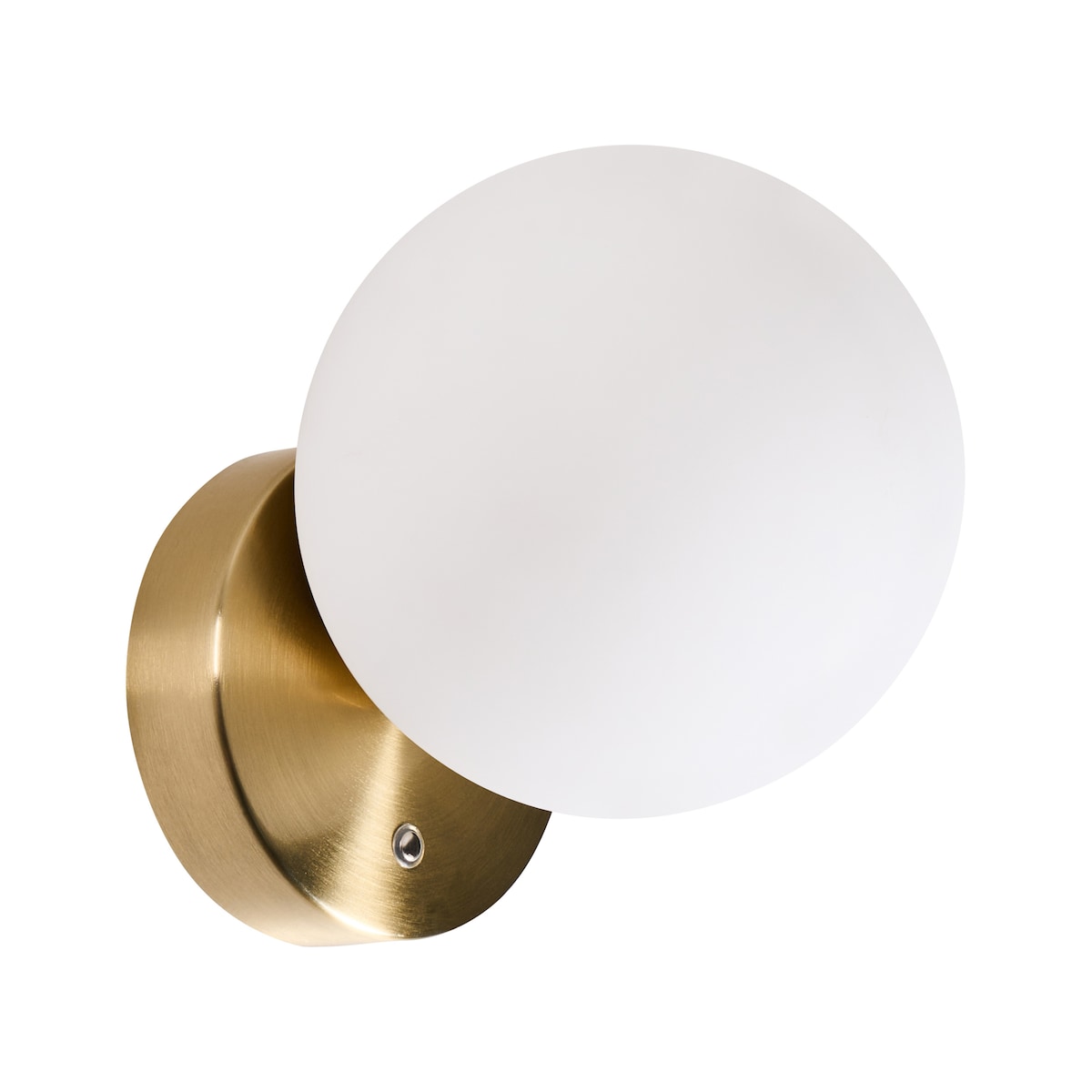 Lampa ścienna LED TEIFI Ze ściemniaczem Szkło Biały