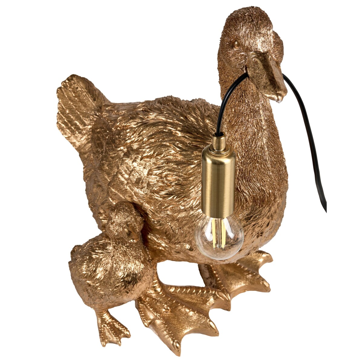 Lampa stołowa Kaczka DAFFY Złoty