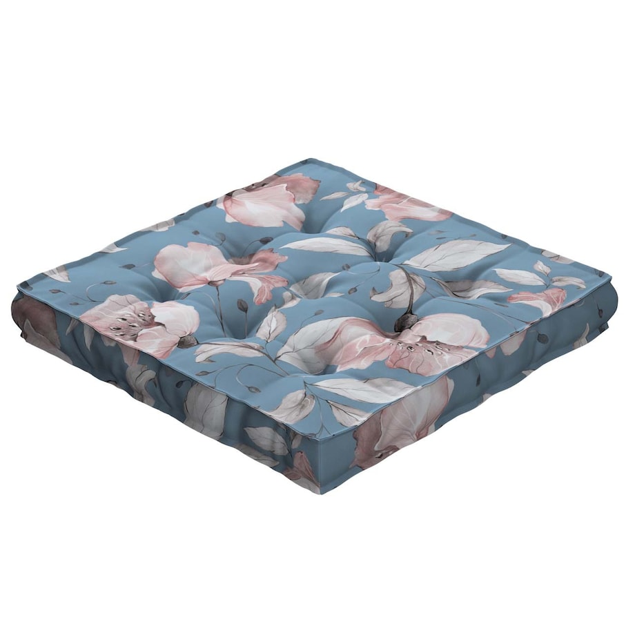 Siedzisko Tomi, niebiesko-różowy, 50 x 50 x 10 cm, Magic Collection