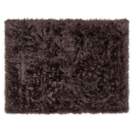 Narzuta na łóżko 150 x 200 cm brązowa DELICE