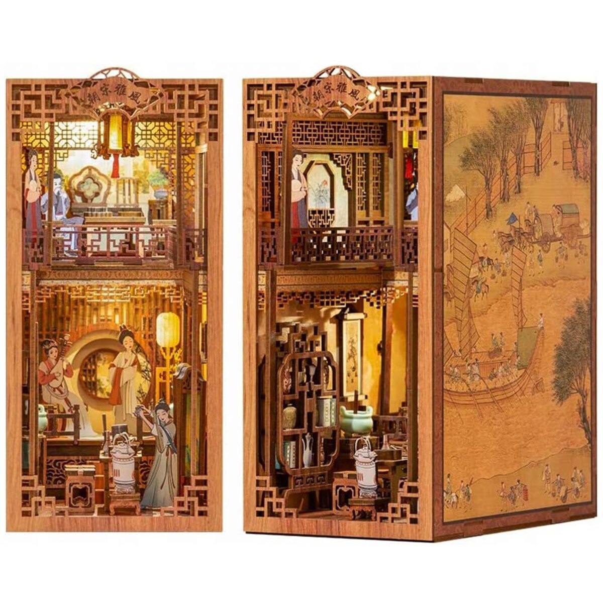 Miniaturowy domek Book Nook - Kwiat jaśminu Dynastii Qing - CuteBee