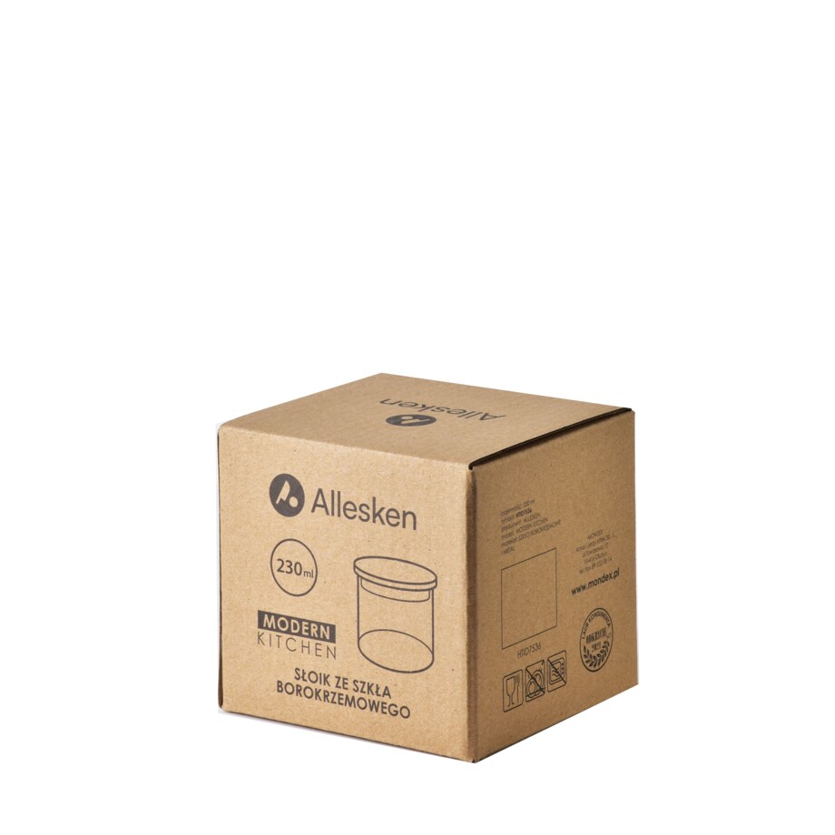 MODERN KITCHEN Słój 230ml 9x8,4xh7,4cm