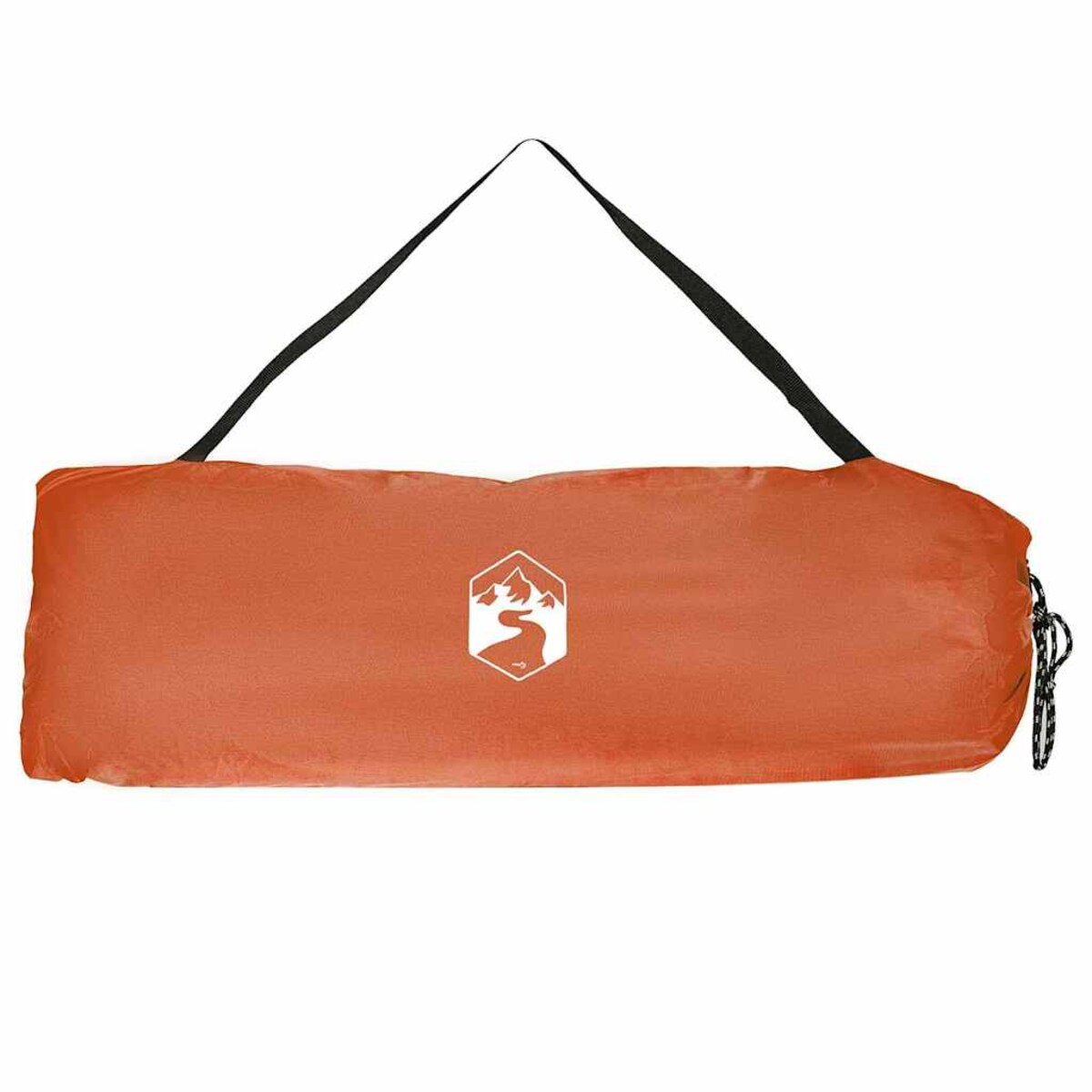 vidaXL Namiot z dachem Szary, Pomarańczowy i Czarny 280 x 220 x 176 cm