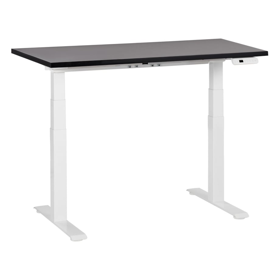 Biurko regulowane Elektryczny 120 x 72 cm Czarny DESTINES