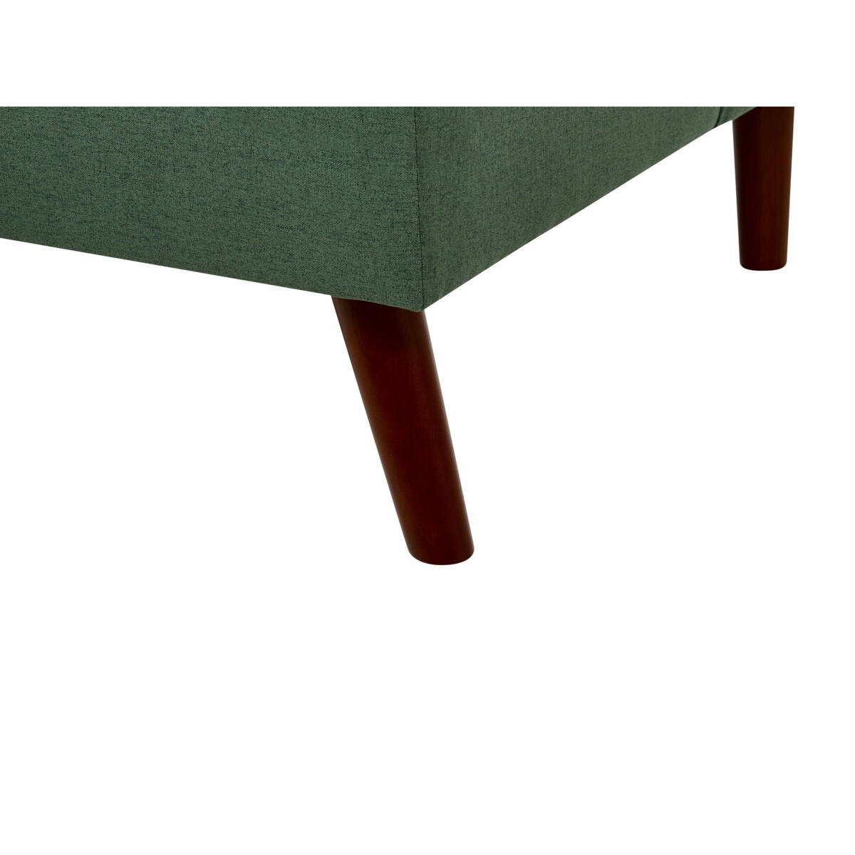 Sofa rozkładana zielona RONNE