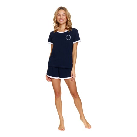 Doctor Nap Granatowa piżama damska - S